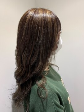 アズールサン 草加西口店(azule-sun) ハイライトカラー,透明ベージュ,白髪ぼかし【草加】