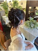 ブライダルヘアセット