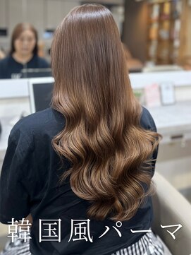 アミー 銀座(Ammy) #韓国風パーマ #コテ巻き風パーマ #ロングパーマ #パーマ