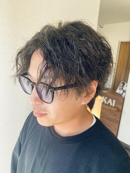 《男性の為の理容室Hair&Connect KAI》気さくで話しやすい実力派スタイリストがあなたの魅力を引き出す☆