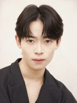 ルーシー 渋谷(LUCEY) センターパートフェザーパーマシャドウパーマメンズパーマ