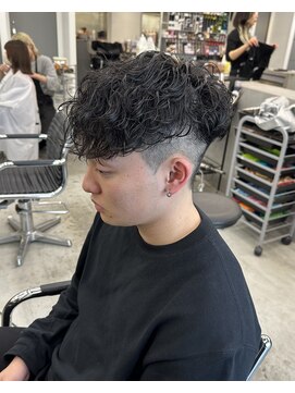 スペインカール/富士/メンズパーマ/メンズカット