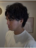 スパイラルパーマ/メンズパーマ/波巻/マッシュ/波巻きスパイラル