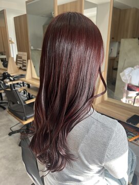 ワインレッドカラー