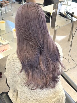 サンクプロジェクト(cinq PROJECT) 原宿韓国ミルクティーアッシュラベンダーヘーゼルグレージュ