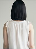 20代30代40代◎切りっぱなしボブ/地毛風カラー/ストレート草加