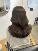 【PERK サツキ】ココアブラウンで艶髪カラー