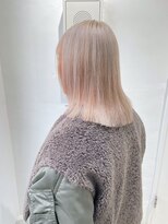 ミュー(Mu)&nbsp;デザインカラー　ローライト　ホワイトミルクティー