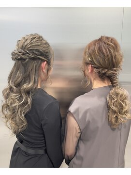 ロゼル(ROSEL) お呼ばれヘアセット