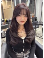 ペヴァ バイ シエンゴールド(PEVA by CIEN gold)&nbsp;レイヤーカット/顔周りカット/前髪カット#浜松駅#カラー