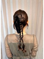 ミラ(Mila) 流行りのリボンカチモリスタイル♪♪結婚式/お呼ばれヘア