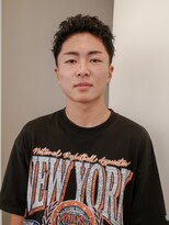 メイクス メンズ 表参道 原宿(MAKE'S men's)&nbsp;刈り上げセンターパート/波巻きツイストスパイラル/表参道