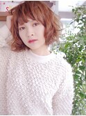柔らかシフォンボブ