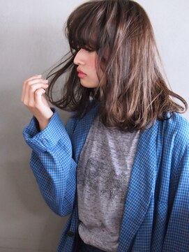 コス(kos) 【nanuk*ueki】透け感ダークカラー*ハイライト