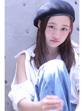 カシュカシュ(cache cache) cache cache★帽子を使ったカジュアルアレンジ