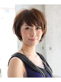 クールショートボブ