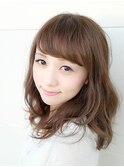 〈wave佐藤店〉デジタルパーマ 前髪 耳かけ レイヤーカット 浜松