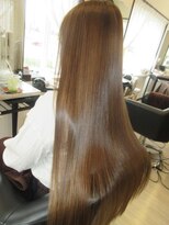 コア フィール ア デイ(COIFFURE A DAY)&nbsp;【M3D見附今町】ミルクティーベージュストレートロング