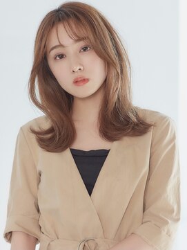 フォンズ(FONS) オルチャンヘア シースルーバング /20代/30代　モテ髪カタログ