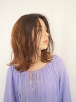 パール(PearL)&nbsp;《PearL》くすみピンクの抜け感ミディアムパーマ