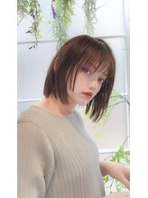 テラフィールファイン(terafeel fine) 春はナチュラル推し☆大人可愛い×切りっぱなしショートボブ