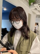 トレス(TRESS)&nbsp;ウルフレイヤー/シースルバング/暖色カラー