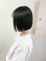 キャンバス バイ ネオリーブ 横浜西口(Canvas by neo.)&nbsp;ミニボブ　切りっぱなしボブ　ぱっつんボブ　ぷつっとボブ