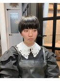 刈り上げマッシュショート