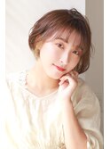【ONE CONCEPT】大人女性のためのショート×イヤリングカラー