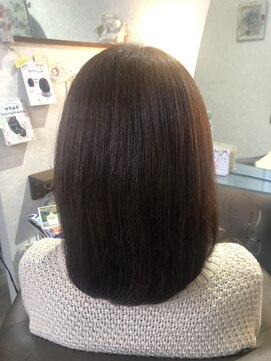 トータルビューティーサロン 髪結い空間 エムアンドケー(M&K) 鎖骨ラインのボブ