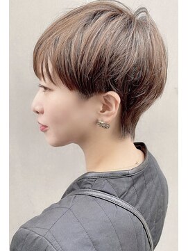 アール 西新井店(ar) 西新井ナチュラル大人ショート×マロンベージュ20代30代40代