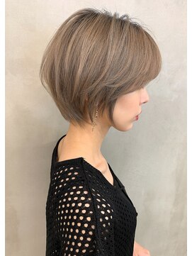 ロゼ 新大宮(ROSE) 【ROSE】ショートカット＿ハイライト＿ブリーチ＿ボブ