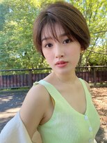 コンティロミー(CONTI ROMMY.)&nbsp;柔らかくまとまる◎ひし形シルエットのショートボブ＊