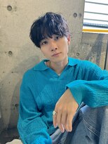 ルービック 梅田茶屋町(Rubik)&nbsp;無造作×束感モテる黒髪【マッシュウルフ】