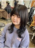 〈aya〉ロングウルフ/小顔レイヤー/くびれヘア/髪質改善