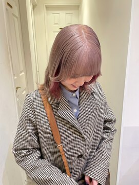 コル(CoL) やわらかミルクティーカラーにポイントでピンクを♪