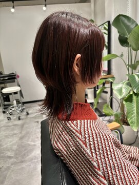 スミ(sumi) ウルフカット/長崎ウルフカット/ウルフヘア/20代30代40代◎岩田