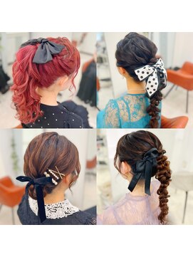 ウッドベル 東京駅前店(W’d BELL) リボンヘアアクセ※ウッドベル東京駅前店