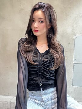 エイミー(Aimee) Aimee 町田 韓国風レイヤー×透け感グレージュ