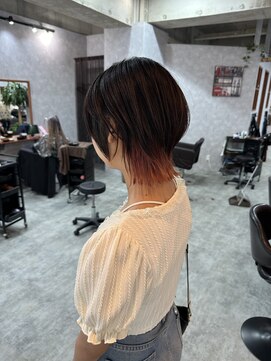 シールドヘアー 沖縄 新都心(C'LD Hair) ウルフ/ウルフカット/ウルフショート//ショートウルフ/ヘア