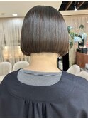 大人可愛い小顔前下がりボブ×ナチュラルボブ×ミニボブ20代30代