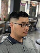 ヘアーラボ 樟葉(Hair Labo)&nbsp;サイドパート スキンフェード 枚方 南楠葉