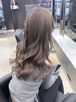 ペレ 栄店(PELE)&nbsp;前髪/アンブレラカラー/こなれミディ/イメチェン/ウェーブパーマ