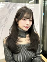 アリュウル 表参道 青山(Allure) オリーブグレージュ×ザクザクレイヤーカット○【KAKO】