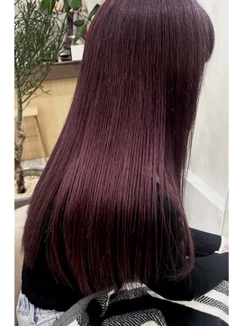 イーズ 鎌倉(e's) 《e's イーズ鎌倉》秋冬こっくりのチェリーブラウンカラー韓国風