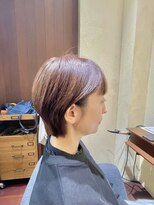 エルサフィロ ヨドヤバシ(el zafiro yodoyabashi)&nbsp;【el zafiro yodoyabashi】大人女性襟足スッキリショート