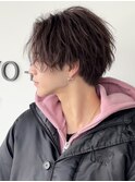 緩め縦落ちツイストスパイラルパーマ(下北沢駅/men's)