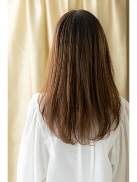 カバーヘア ブリス 戸田公園西口店(COVER HAIR bliss) ■シースルーバング透明感小顔レイヤーロング37戸田公園30代40代