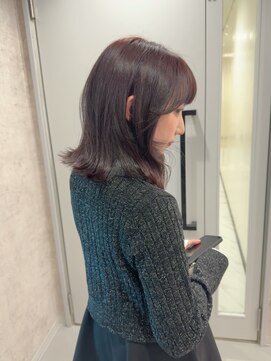 シー(shii..) 《shii..》#ボルドーカラー#透明感カラー