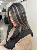縮毛矯正髪質改善ハイライトレイヤーカット枚方美容室エクステ